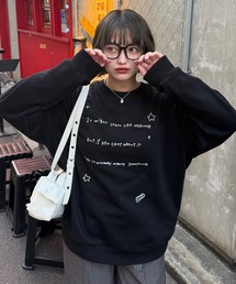 UNDERSTATEMENTs（アンダーステイトメント）の「【ユニセックス】アートデザインプリントスウェット（スウェット）」