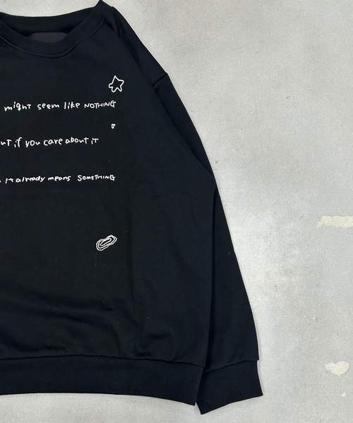 UNDERSTATEMENTs（アンダーステイトメント）の「【ユニセックス】アートデザインプリントスウェット（スウェット・メンズ・レッド/イエロー/ブラック・LARGE/MEDIUM）」の10枚目の写真