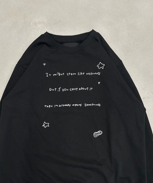 UNDERSTATEMENTs（アンダーステイトメント）の「【ユニセックス】アートデザインプリントスウェット（スウェット・メンズ・レッド/イエロー/ブラック・LARGE/MEDIUM）」の11枚目の写真