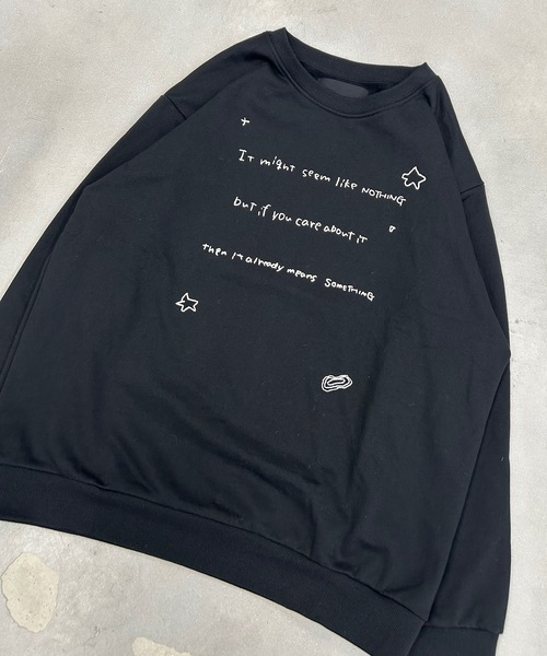 UNDERSTATEMENTs（アンダーステイトメント）の「【ユニセックス】アートデザインプリントスウェット（スウェット・メンズ・レッド/イエロー/ブラック・LARGE/MEDIUM）」の14枚目の写真