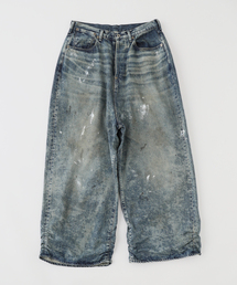 refomed / リフォメッド FRESH MAN DENIM WIDE PANTS "PAINT"
