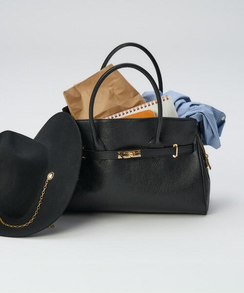 URBAN RESEARCH（アーバンリサーチ）の「MILLELA FIRENZE　レザーカナグトートバッグ（トートバッグ・レディース・ブラウン/ブラック・-）」の18枚目の写真