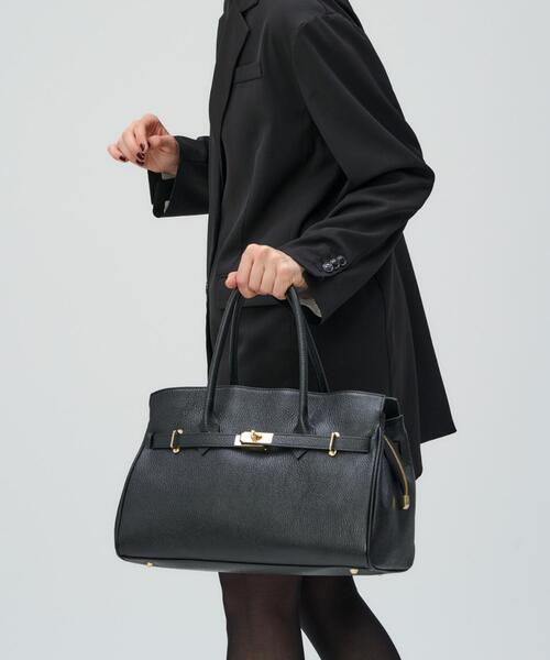 URBAN RESEARCH（アーバンリサーチ）の「MILLELA FIRENZE　レザーカナグトートバッグ（トートバッグ・レディース・ブラウン/ブラック・-）」の17枚目の写真