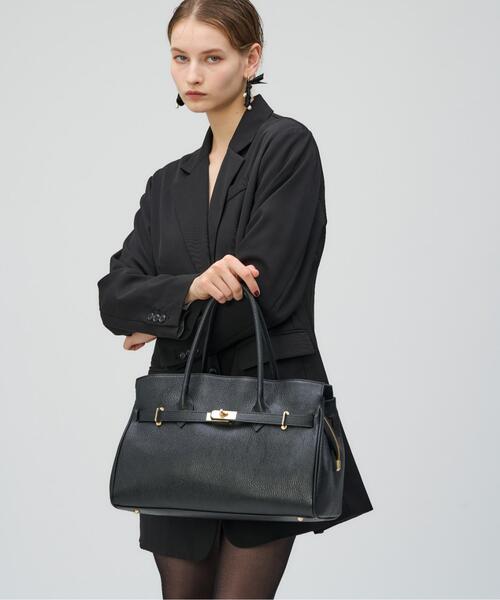 URBAN RESEARCH（アーバンリサーチ）の「MILLELA FIRENZE　レザーカナグトートバッグ（トートバッグ・レディース・ブラウン/ブラック・-）」の16枚目の写真