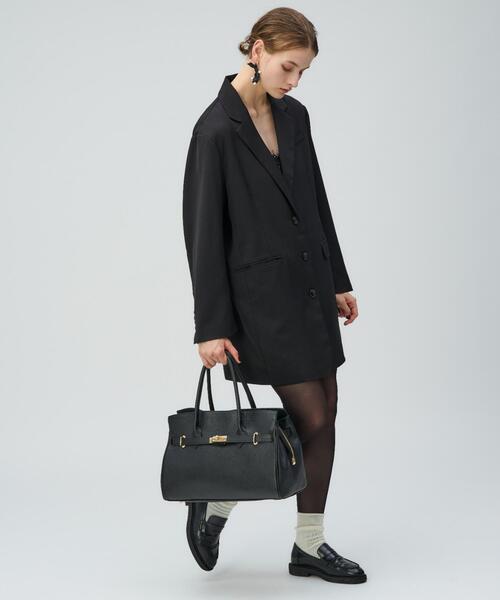 URBAN RESEARCH（アーバンリサーチ）の「MILLELA FIRENZE　レザーカナグトートバッグ（トートバッグ・レディース・ブラウン/ブラック・-）」の15枚目の写真