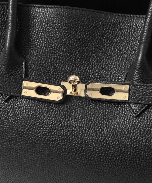 URBAN RESEARCH（アーバンリサーチ）の「MILLELA FIRENZE　レザーカナグトートバッグ（トートバッグ・レディース・ブラウン/ブラック・-）」の6枚目の写真