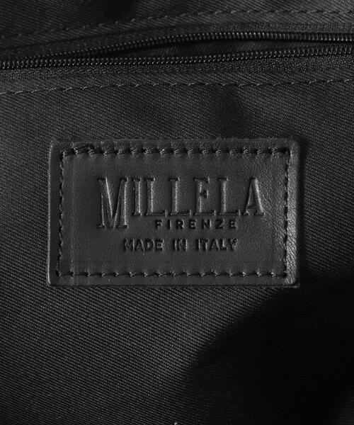 URBAN RESEARCH（アーバンリサーチ）の「MILLELA FIRENZE　レザーカナグトートバッグ（トートバッグ・レディース・ブラウン/ブラック・-）」の3枚目の写真