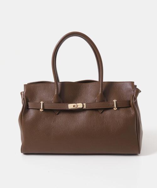 URBAN RESEARCH（アーバンリサーチ）の「MILLELA FIRENZE　レザーカナグトートバッグ（トートバッグ・レディース・ブラウン/ブラック・-）」の10枚目の写真