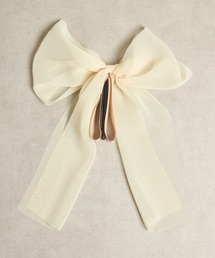 Zoule（ゾーラ）の「Zoule ゾーラ：big ribbon　リボン　バナナクリップ（ヘアピン）」
