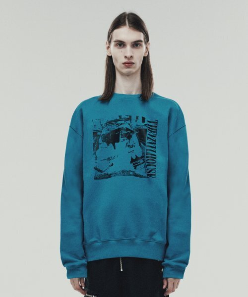 THEVINYLHOUSE(ザバイニルハウス)の「JUNK CAR SWEATSHIRTS BLUE (VH2DFUM441A)(スウェット・メンズ・その他・S/M/L)」の1枚目の写真