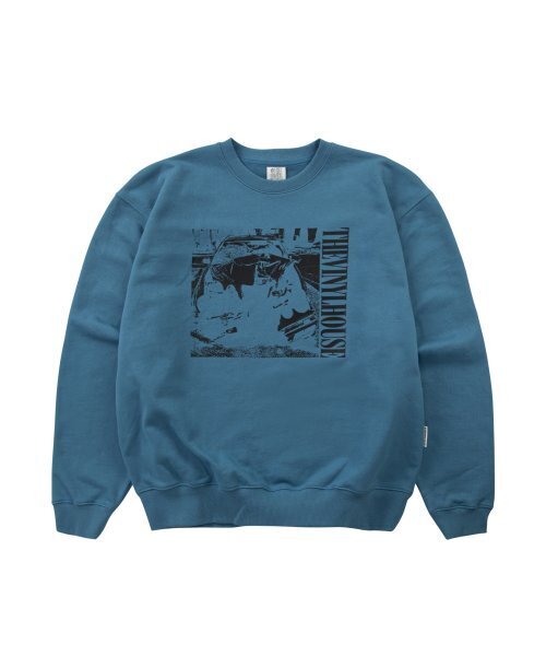 THEVINYLHOUSE(ザバイニルハウス)の「JUNK CAR SWEATSHIRTS BLUE (VH2DFUM441A)(スウェット・メンズ・その他・S/M/L)」の2枚目の写真