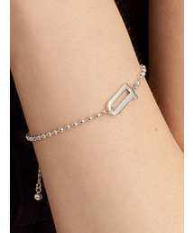 UNIJ（ユニジェイ）の「[Ib314]Signature Silver Bracelet（ブレスレット）」