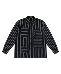 FUNCTIONAL POCKET WORKWEAR SHIRTS_BLACK