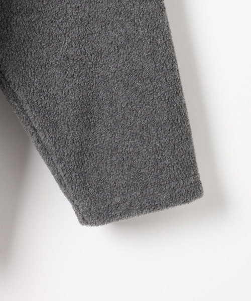 Heather(ヘザー)の「ハーフZIPフリースミニワンピース 636610(ワンピース・レディース・ネイビー/チャコールグレー・FREE)」の6枚目の写真