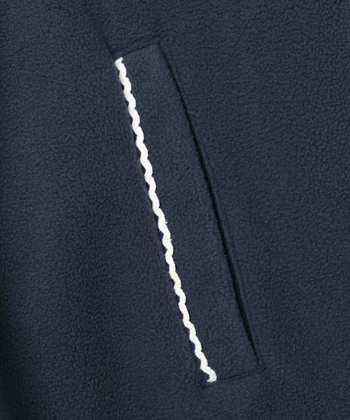 Heather(ヘザー)の「ハーフZIPフリースミニワンピース 636610(ワンピース・レディース・ネイビー/チャコールグレー・FREE)」の14枚目の写真