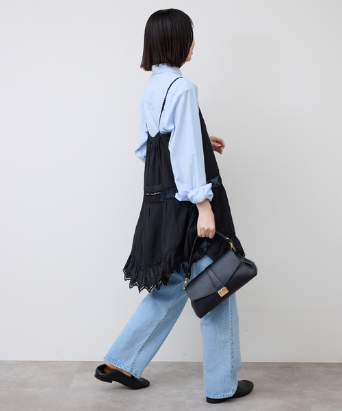 リバーレースキャミワンピース（シャツ/ブラウス）｜SLOBE IENA