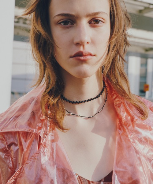 GOLDY（ゴールディ）の「ブラック スレッド ドット チョーカー（ネックレス・レディース・シルバー/ブラック・FREE）」の11枚目の写真