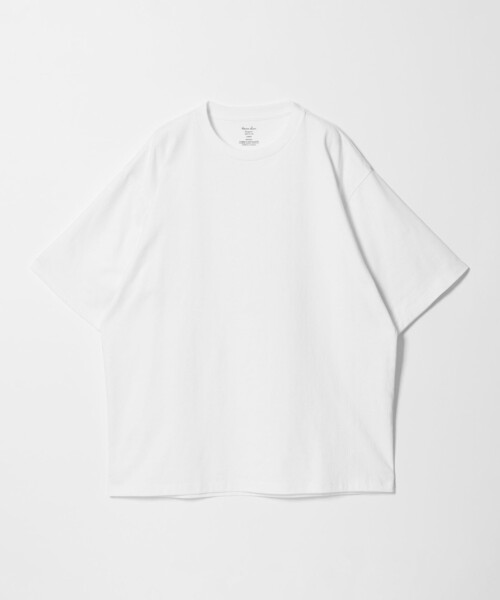 Steven Alan（スティーブンアラン）の「＜Steven Alan＞ オーガニックコットン ショートスリーブ Tシャツ（Tシャツ/カットソー・メンズ・ホワイト/ワインレッド/ダークグレー/ロイヤルブルー/モカ/ブラック・L/XL/S/M）」の2枚目の写真