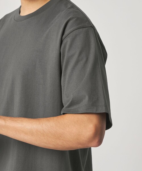 Steven Alan（スティーブンアラン）の「＜Steven Alan＞ オーガニックコットン ショートスリーブ Tシャツ（Tシャツ/カットソー・メンズ・ホワイト/ワインレッド/ダークグレー/ロイヤルブルー/モカ/ブラック・L/XL/S/M）」の11枚目の写真