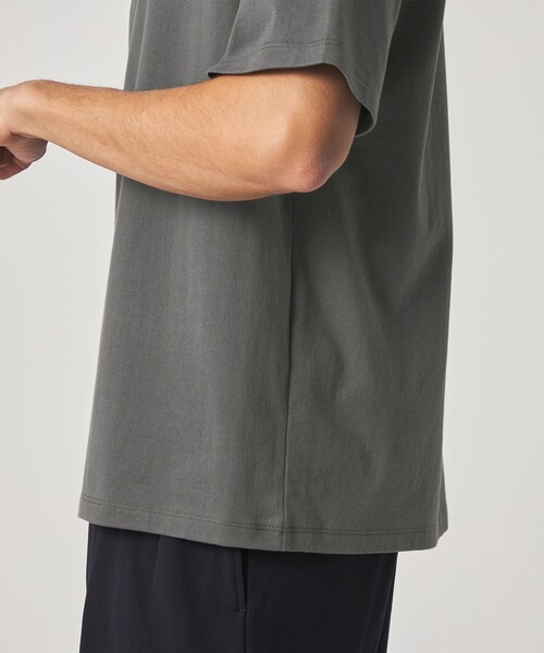 Steven Alan（スティーブンアラン）の「＜Steven Alan＞ オーガニックコットン ショートスリーブ Tシャツ（Tシャツ/カットソー・メンズ・ホワイト/ワインレッド/ダークグレー/ロイヤルブルー/モカ/ブラック・L/XL/S/M）」の12枚目の写真