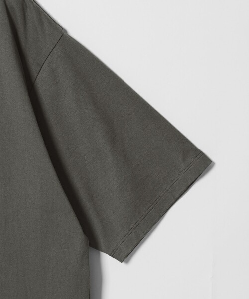 Steven Alan（スティーブンアラン）の「＜Steven Alan＞ オーガニックコットン ショートスリーブ Tシャツ（Tシャツ/カットソー・メンズ・ホワイト/ワインレッド/ダークグレー/ロイヤルブルー/モカ/ブラック・L/XL/S/M）」の16枚目の写真