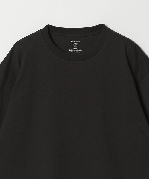 Steven Alan（スティーブンアラン）の「＜Steven Alan＞ オーガニックコットン ショートスリーブ Tシャツ（Tシャツ/カットソー・メンズ・ホワイト/ワインレッド/ダークグレー/ロイヤルブルー/モカ/ブラック・L/XL/S/M）」の20枚目の写真