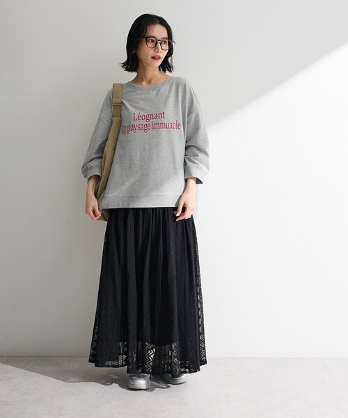 Green　Parks（グリーンパークス）の「ドロストワンショルダーバッグ（ショルダーバッグ・レディース・ブラック/ベージュ・FREE）」の8枚目の写真