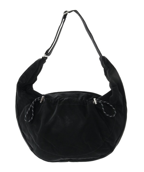 Green　Parks（グリーンパークス）の「ドロストワンショルダーバッグ（ショルダーバッグ・レディース・ブラック/ベージュ・FREE）」の5枚目の写真