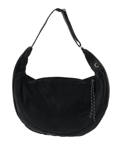 Green　Parks（グリーンパークス）の「ドロストワンショルダーバッグ（ショルダーバッグ・レディース・ブラック/ベージュ・FREE）」の11枚目の写真