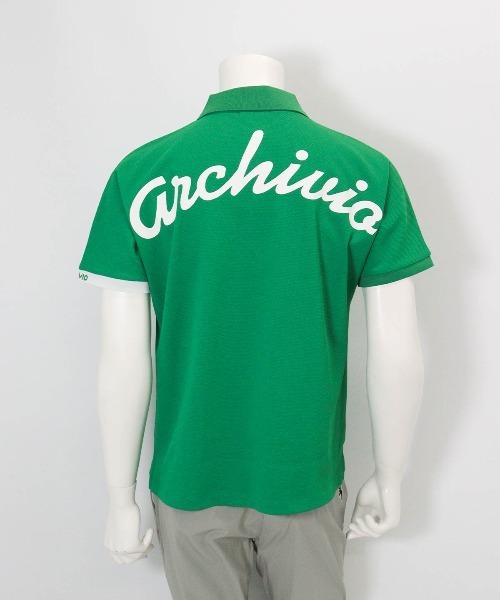 archivio(アルチビオ)の「<MENS>UV速乾ドルマンポロシャツ(ポロシャツ・メンズ・ネイビー/ホワイト/グリーン・LL/L/M)」の10枚目の写真