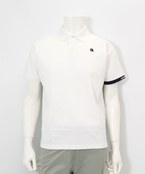 archivio(アルチビオ)の「<MENS>UV速乾ドルマンポロシャツ(ポロシャツ・メンズ・ネイビー/ホワイト/グリーン・LL/L/M)」の13枚目の写真