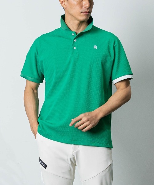archivio(アルチビオ)の「<MENS>UV速乾ドルマンポロシャツ(ポロシャツ・メンズ・ネイビー/ホワイト/グリーン・LL/L/M)」の21枚目の写真