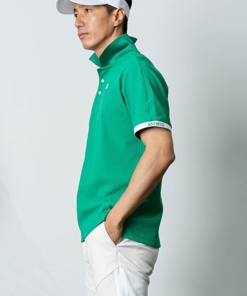 archivio(アルチビオ)の「<MENS>UV速乾ドルマンポロシャツ(ポロシャツ・メンズ・ネイビー/ホワイト/グリーン・LL/L/M)」の22枚目の写真
