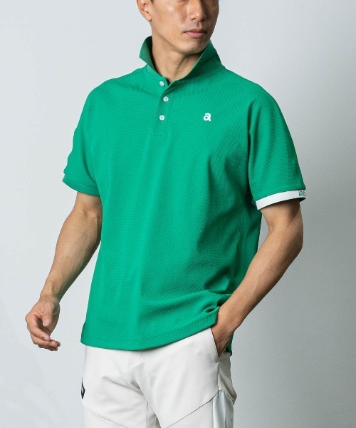 archivio(アルチビオ)の「<MENS>UV速乾ドルマンポロシャツ(ポロシャツ・メンズ・ネイビー/ホワイト/グリーン・LL/L/M)」の20枚目の写真
