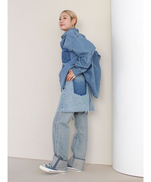 Ungrid（アングリッド）の「CONVERSEコラボデニムALL STAR AGED HI / UG15TH（スニーカー・レディース・ブルー・28/27.5/26.5/25.5/24.5/23.5/22.5）」の13枚目の写真