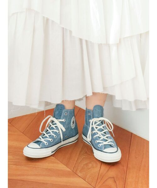 Ungrid（アングリッド）の「CONVERSEコラボデニムALL STAR AGED HI / UG15TH（スニーカー・レディース・ブルー・28/27.5/26.5/25.5/24.5/23.5/22.5）」の21枚目の写真