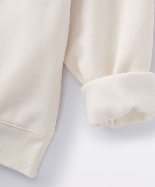 無印良品（ムジルシリョウヒン）の「婦人　スウェットシャツ（スウェット・レディース・ブラック/ライトピンク/オフホワイト/グレー/ダークグレー/ブルー系/ライトグリーン・M/L/XL/S）」の19枚目の写真