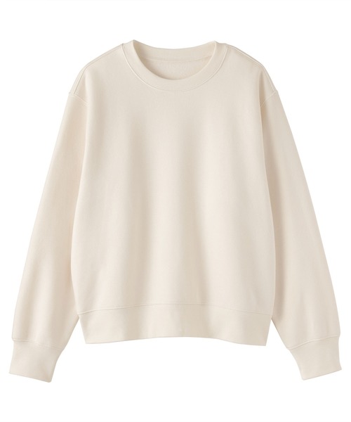 無印良品（ムジルシリョウヒン）の「婦人　スウェットシャツ（スウェット・レディース・ブラック/ライトピンク/オフホワイト/グレー/ダークグレー/ブルー系/ライトグリーン・M/L/XL/S）」の20枚目の写真