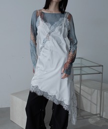 VACANCY（ヴァカンシー）の「レースドッキングアシンメトリーキャミワンピース（ワンピース）」