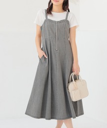 Honeys | デニムジャンスカ(ジャンパースカート)