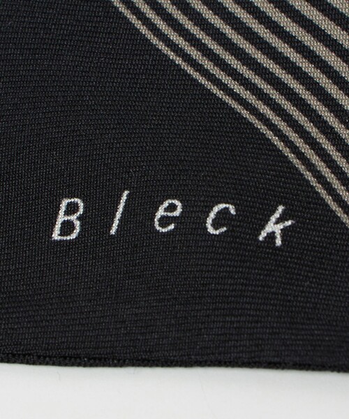 green label relaxing（グリーンレーベルリラクシング）の「＜Bleck＞ライン スカーフ（ストール/ショール・メンズ・ブラック・FREE）」の5枚目の写真