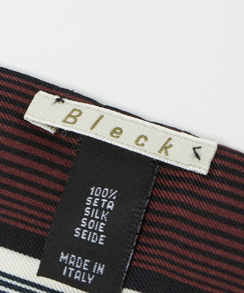 green label relaxing（グリーンレーベルリラクシング）の「＜Bleck＞ライン スカーフ（ストール/ショール・メンズ・ブラック・FREE）」の2枚目の写真