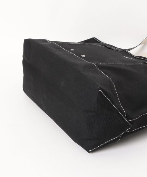 CONVERSE(コンバース)の「【CONVERSE】CV AS CANVAS TOTE BAG M / コンバース ロゴ コットンキャンバストートバッグ Mサイズ(トートバッグ・メンズ・ネイビー/レッド/グレー/ライトブラウン/オフホワイト/ブラック/ベージュ・FREE)」の9枚目の写真