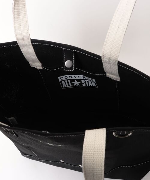 CONVERSE(コンバース)の「【CONVERSE】CV AS CANVAS TOTE BAG M / コンバース ロゴ コットンキャンバストートバッグ Mサイズ(トートバッグ・メンズ・ネイビー/レッド/グレー/ライトブラウン/オフホワイト/ブラック/ベージュ・FREE)」の10枚目の写真