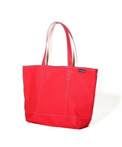 CONVERSE(コンバース)の「【CONVERSE】CV AS CANVAS TOTE BAG M / コンバース ロゴ コットンキャンバストートバッグ Mサイズ(トートバッグ・メンズ・ネイビー/レッド/グレー/ライトブラウン/オフホワイト/ブラック/ベージュ/カーキ・FREE)」の17枚目の写真