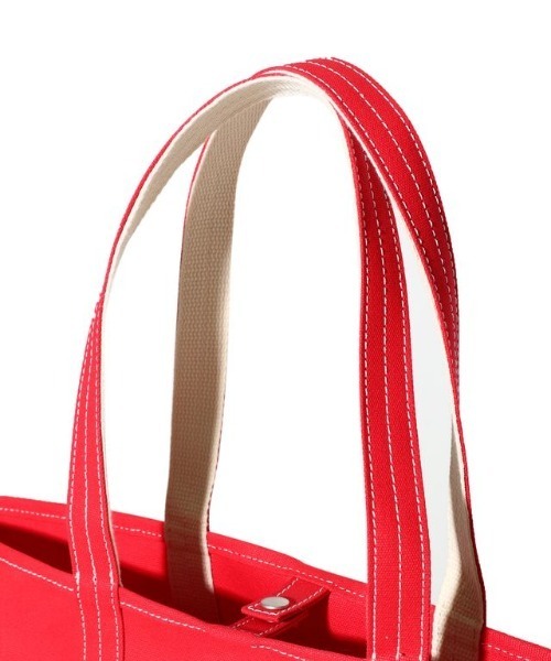 CONVERSE(コンバース)の「【CONVERSE】CV AS CANVAS TOTE BAG M / コンバース ロゴ コットンキャンバストートバッグ Mサイズ(トートバッグ・メンズ・ネイビー/レッド/グレー/ライトブラウン/オフホワイト/ブラック/ベージュ/カーキ・FREE)」の19枚目の写真