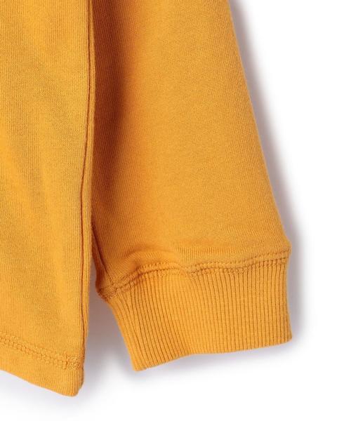 green label relaxing（グリーンレーベルリラクシング）の「ミニウラケ EMBアルファベット プルオーバー◆（Tシャツ/カットソー・キッズ・ホワイト/オレンジ・125/95/135/105/115）」の5枚目の写真