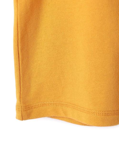 green label relaxing（グリーンレーベルリラクシング）の「ミニウラケ EMBアルファベット プルオーバー◆（Tシャツ/カットソー・キッズ・ホワイト/オレンジ・125/95/135/105/115）」の6枚目の写真