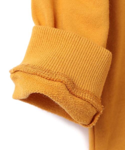 green label relaxing（グリーンレーベルリラクシング）の「ミニウラケ EMBアルファベット プルオーバー◆（Tシャツ/カットソー・キッズ・ホワイト/オレンジ・125/95/135/105/115）」の8枚目の写真