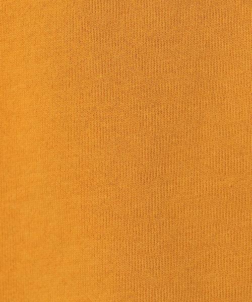 green label relaxing（グリーンレーベルリラクシング）の「ミニウラケ EMBアルファベット プルオーバー◆（Tシャツ/カットソー・キッズ・ホワイト/オレンジ・125/95/135/105/115）」の9枚目の写真